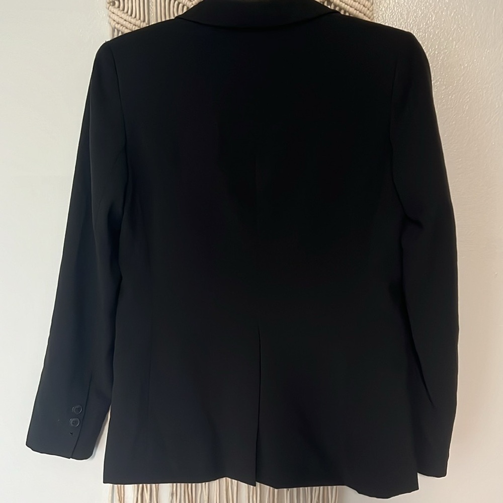 Norma Kamali single breasted blazer black size 4 - Picture 7 of 11